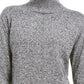 Karen Scott Suéter Feminino Erin Cotton Colorblocked Gola Moletom Branco Tamanho P