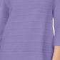 Karen Scott Suéter Feminino Manga 3/4 Canelado Roxo Tamanho XS
