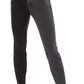 Calça jeans skinny feminina bicolor da INC International Concepts, preta, tamanho 6