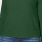 Karen Scott Suéter Feminino Petite Gola Mock Verde Tamanho Petite Pequeno