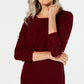 Karen Scott Suéter Listrado Texturizado Feminino Vermelho Tamanho XX-G