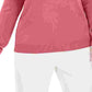 Karen Scott Suéter Feminino Luxsoft Gola Alta Rosa Tamanho 2X
