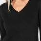 Karen Scott Suéter Feminino Gola V Preto Tamanho Pequeno GG