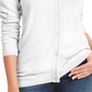 Karen Scott Cardigan Feminino Luxsoft Botão Branco Tamanho PXL