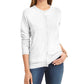 Karen Scott Cardigan Feminino Petite Luxsoft Botão Branco Tamanho Pequeno Grande