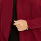 Karen Scott Cardigan Feminino Plus Size Aberto na Frente Vermelho Tamanho 1X