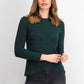 Suéter de malha mesclado feminino Style &amp; Co, verde, tamanho pequeno, médio