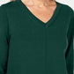 Karen Scott Suéter Feminino Gola V Verde Tamanho XS