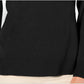 Karen Scott Suéter Feminino Gola Redonda Manga Longa Preto Tamanho P