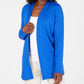 Karen Scott Cardigan Feminino Petite Algodão com Tachas Azul Tamanho Petite Pequeno