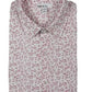 Camisa masculina de malha estampada Bar III com botões, tamanho natural, regular