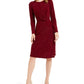 Vestido Alfani Feminino Tonal Twist Waist Vermelho Tamanho XX-Grande