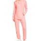 Moletom com capuz feminino Ideology Mushy Knit rosa tamanho médio