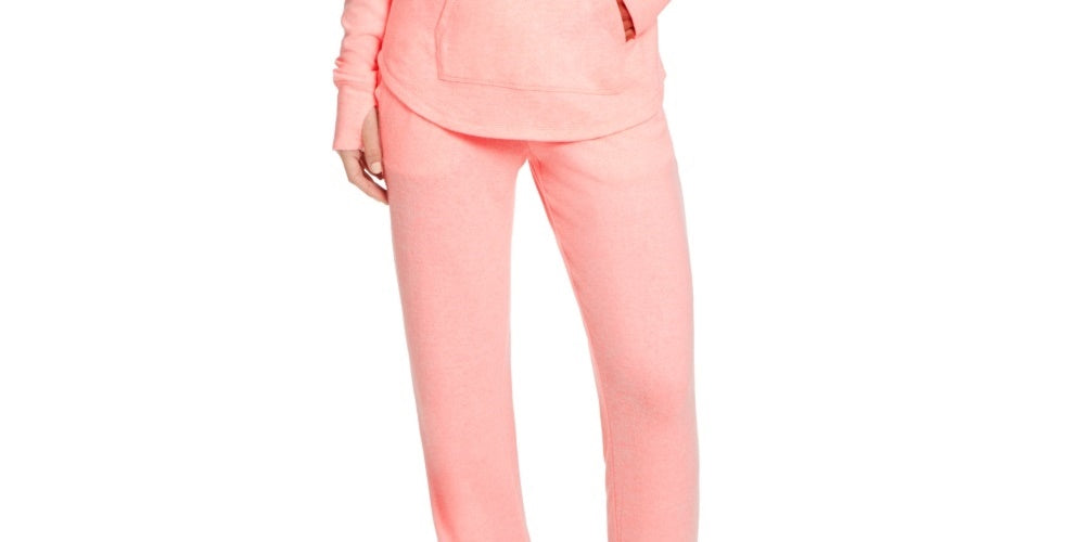 Moletom com capuz feminino Ideology Mushy Knit rosa tamanho médio