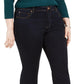 Calça jeans feminina plus size bootcut da INC International Concepts, azul, tamanho 24W