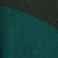 Blusa Alfani Feminina Assimétrica Colorblocked Shimmer Verde Tamanho Médio