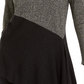 Alfani Suéter assimétrico com blocos de cores feminino, tamanho pequeno, preto, grande