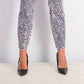 Calça jeans skinny feminina essencial com estampa de leopardo e ajuste curvilíneo, azul, tamanho 2, da INC International Concepts