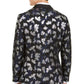 Blazer masculino slim fit metálico jacquard da INC International Concepts, tamanho pequeno, azul marinho