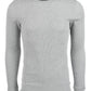 Camisa térmica masculina Alfani manga comprida cinza tamanho 10-13