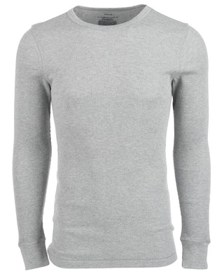 Camisa térmica masculina Alfani manga comprida cinza tamanho 10-13