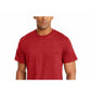 Camiseta masculina Alfani com gola redonda vermelha, tamanho XX-G