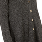 Cardigan Alfani Feminino Metálico Preto Tamanho Pequeno-Médio