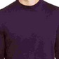 Suéter masculino Alfani Merino Blend Solid Crewneck Roxo Tamanho XX-G