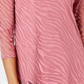 Blusa feminina estampa animal burnout da coleção JM, rosa, tamanho pequeno grande
