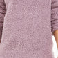 Suéter feminino Sherpa com gola alta, roxo, tamanho XX-G, da Style &amp; Co