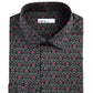 Camisa social masculina Bar III preta elástica tamanho 14,5 x 32-33