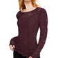 Top de renda feminino INC International Concepts vermelho tamanho grande