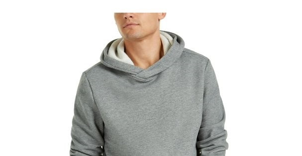 ID Ideology Moletom com capuz fitness masculino cinza tamanho pequeno