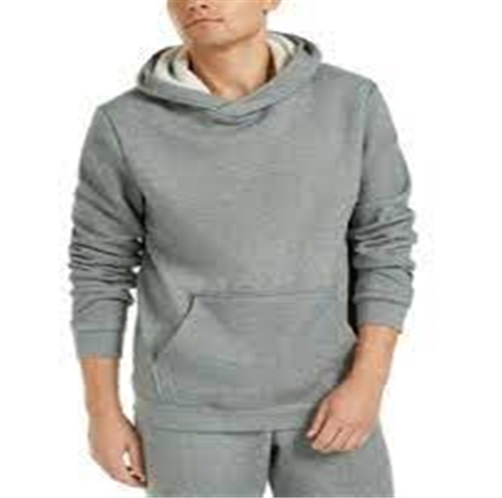 ID Ideology Moletom com capuz masculino cinza escuro tamanho X-G