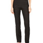 Calça feminina Charter Club Pull On Ponte Knit, cor carvão, tamanho 10, pequena