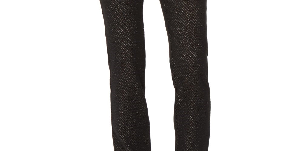 Calça feminina Charter Club Pull On Ponte Knit, cor carvão, tamanho 10, pequena