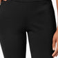 Calça feminina Charter Club Pull On Ponte Knit, cor carvão, tamanho 16, pequena