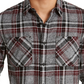 Camisa xadrez Alex masculina American Rag cinza tamanho XS