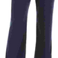 Calças Karen Scott Petites Microfleece Femininas Tamanho Azul Marinho Petite Grande