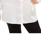 Blusa Alfani Feminina Embelezada Branca Tamanho 3 Extra Grande