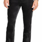 Calça de veludo slim fit grande e alta masculina da INC International Concepts, preta, tamanho 46