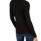 Suéter cravejado feminino INC International Concepts, preto, tamanho médio