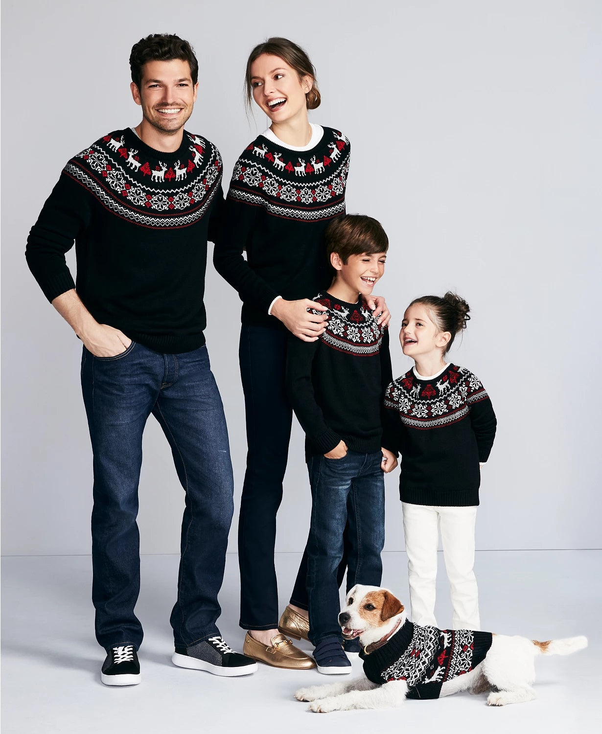 Suéter Charter Club Little Boys Fair Isle Family Preto Tamanho 3T