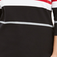 Karen Scott Plus Zahara Listrado Top Feminino Vermelho Tamanho 0X