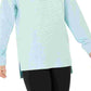 Ideologia Top Feminino Ombro Frio Ventilado Verde Tamanho Grande