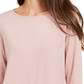Blusa túnica feminina Alfani manga 3/4 rosa tamanho XX-G
