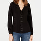 INC International Concepts Top Feminino com Cadarço Preto Tamanho X-S