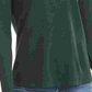 Top térmico feminino de algodão bordado pequeno Style &amp; Co, verde PP