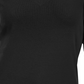 Blusa feminina Karen Scott com decote em V e detalhes em botões, azul, tamanho extragrande