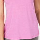 Camiseta feminina Ideology com costas em malha, roxa, tamanho pequeno